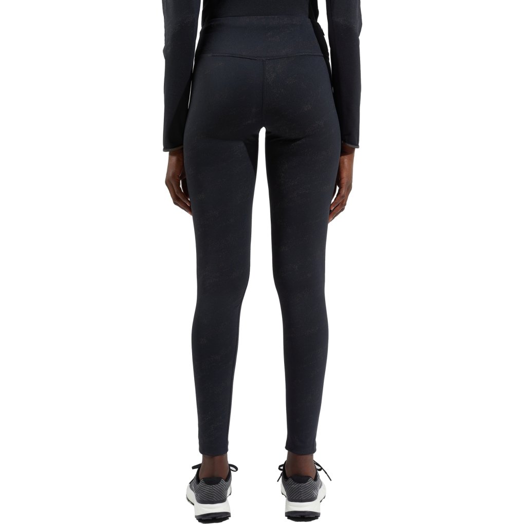 Odlo Zeroweight Print Reflective Tights Women - black