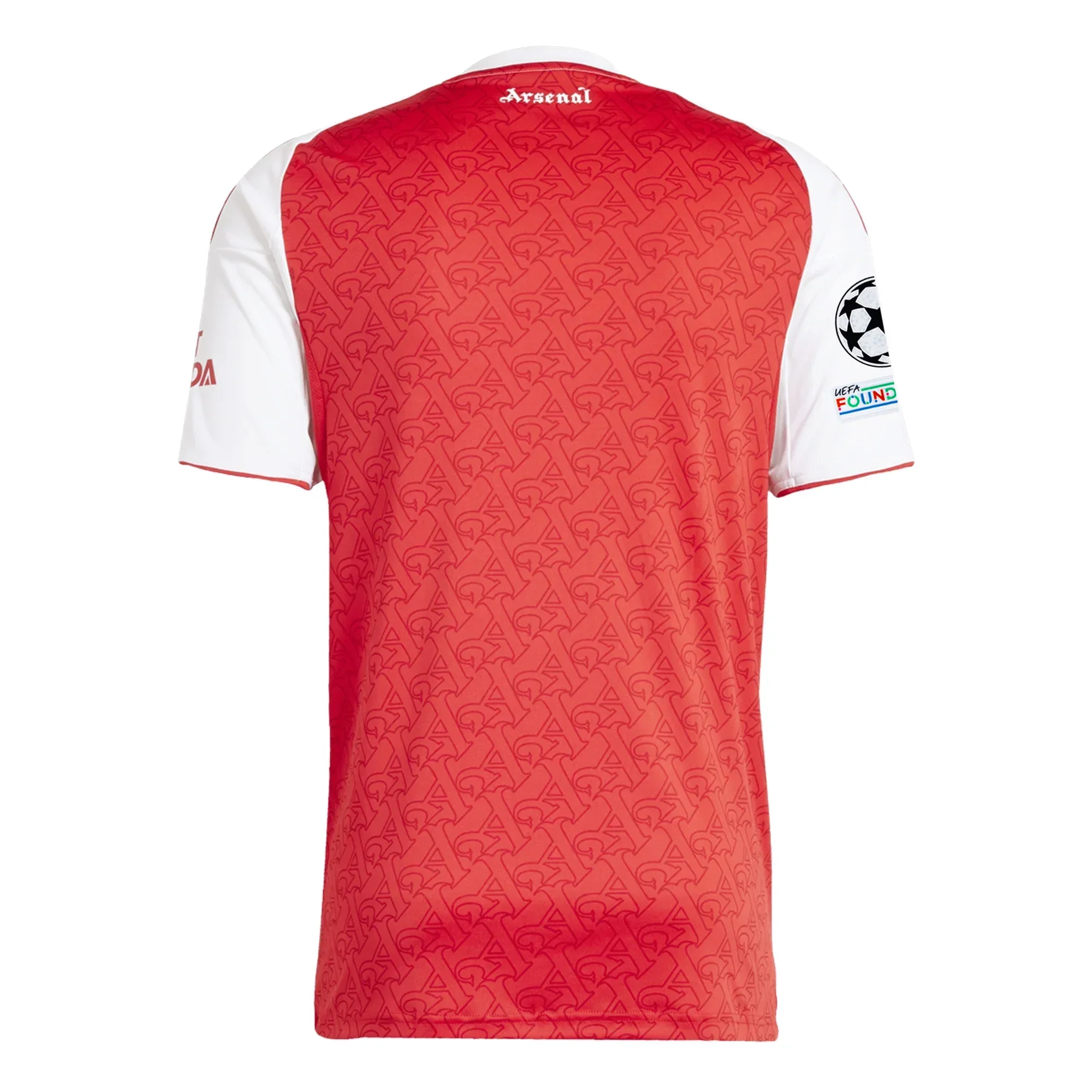 Arsenal Home Jersey w/ Champions League Patches 25/26 (Better Scarlet/White)