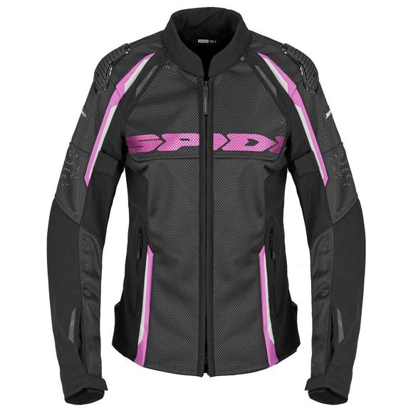 Spidi RACE WARRIOR 2 NET LADY Motorcycle Jacket - Black / PinkRef: SPI0730