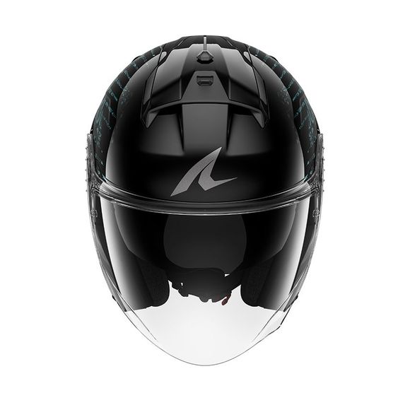 Shark SKWAL JET REPTAIA jet helmet - Black / PurpleRef: SH1856