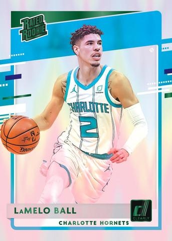 2020/21 Panini Clearly Donruss Basketball Hobby Box NBA