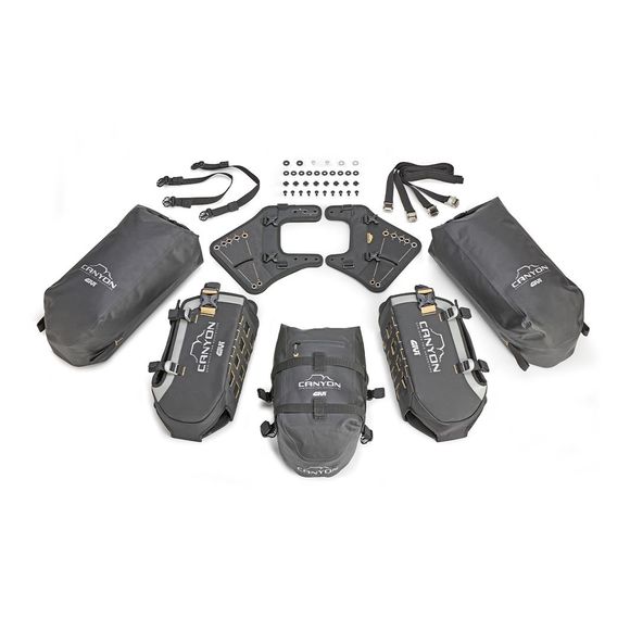 Givi GRT721B universal saddle bag - BlackRef: Gi2515 / Grt721B
