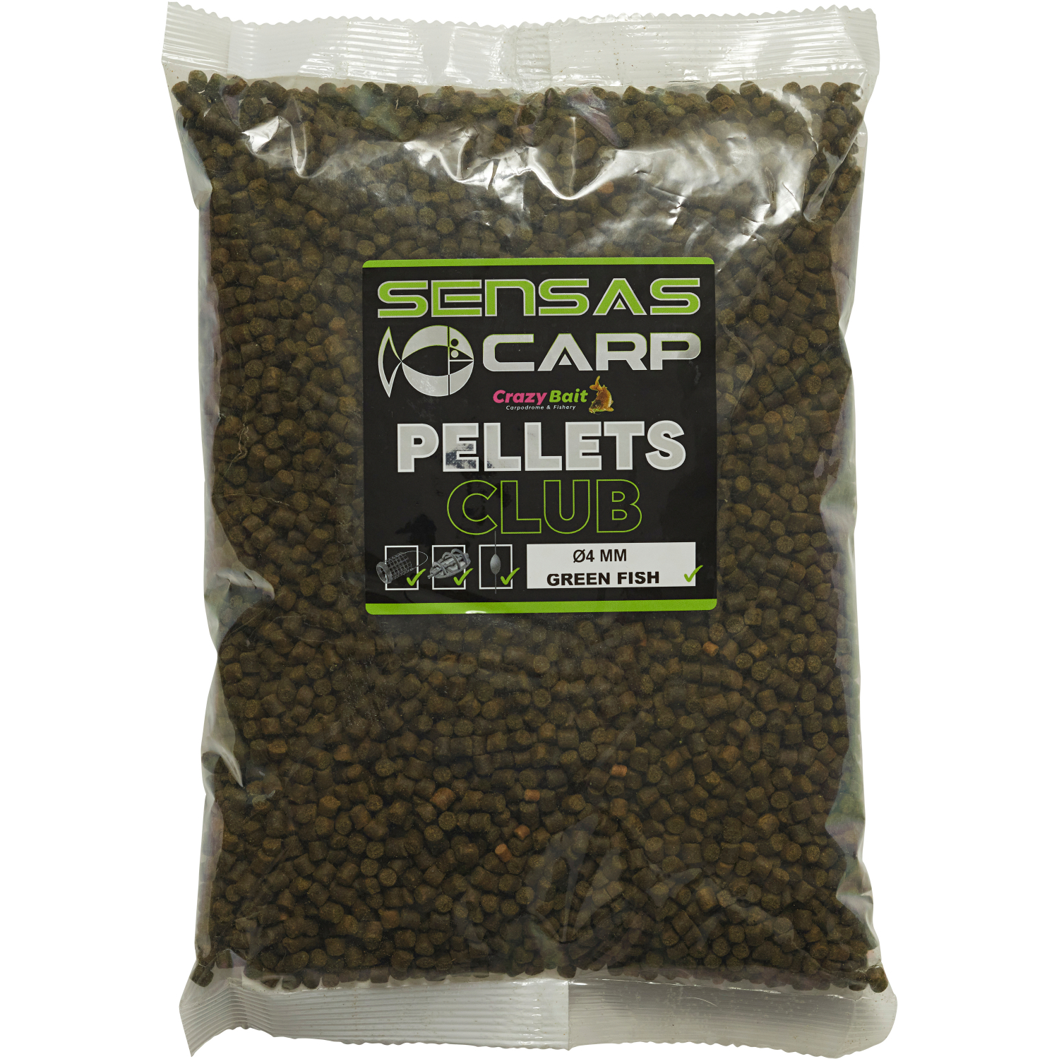 Sensas Pellets Club Green Fish
