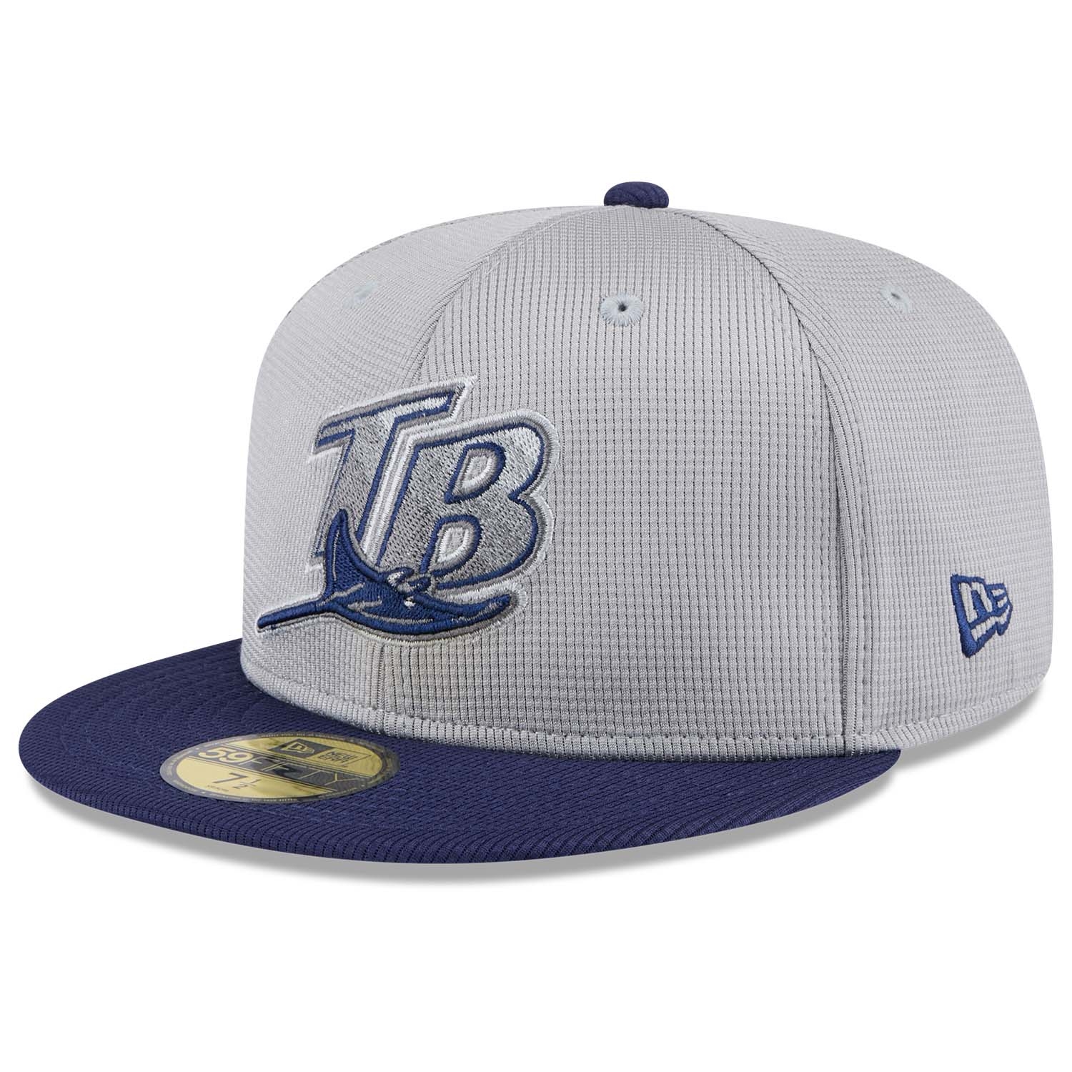 Tampa Bay Rays Colorway 2025 MLB Batting Practice 59FIFTY Fitted Cap Gray