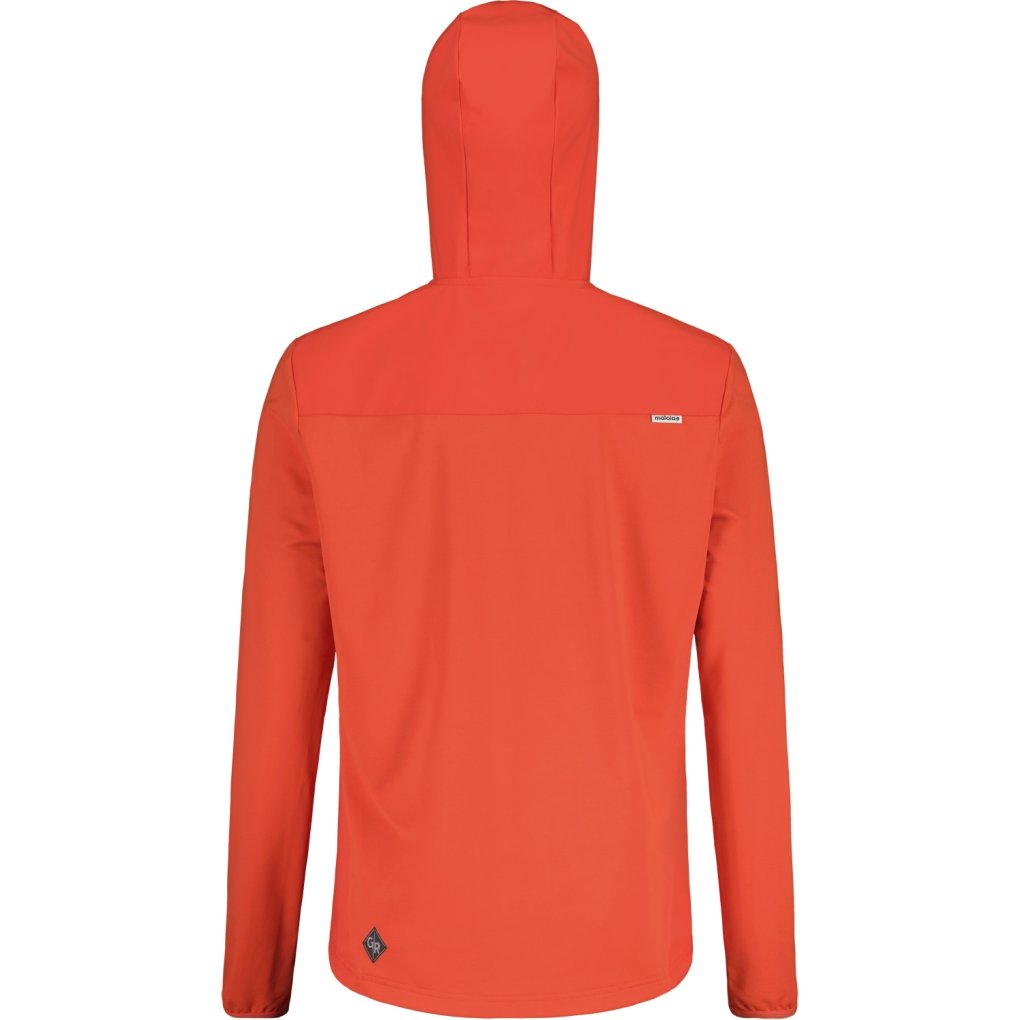 Maloja BeifussM. Nordic Hybrid Softshell Jacket Men - coral red 8965