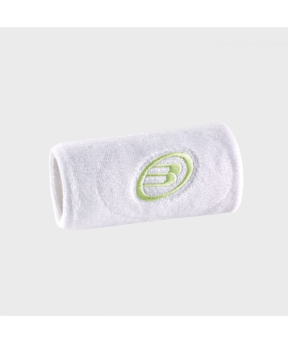 BULLPADEL BPMU252 I WHITE/DARK GREEN WRISTBAND