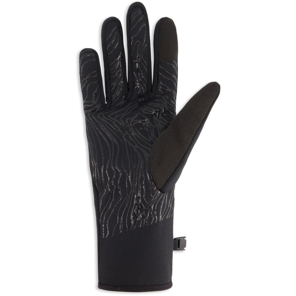 Mons Royale AMP Merino Fleece Gloves - black