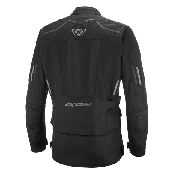 Ixon MIDGAIR WATERPROOF Motorcycle Jacket - Black / GreyRef: IX2115
