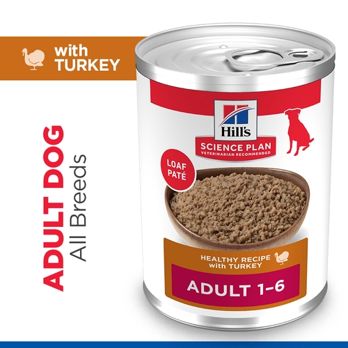 Hill's Science Plan - Medium - Adult - Turkey - Tin - 12 x 370 g