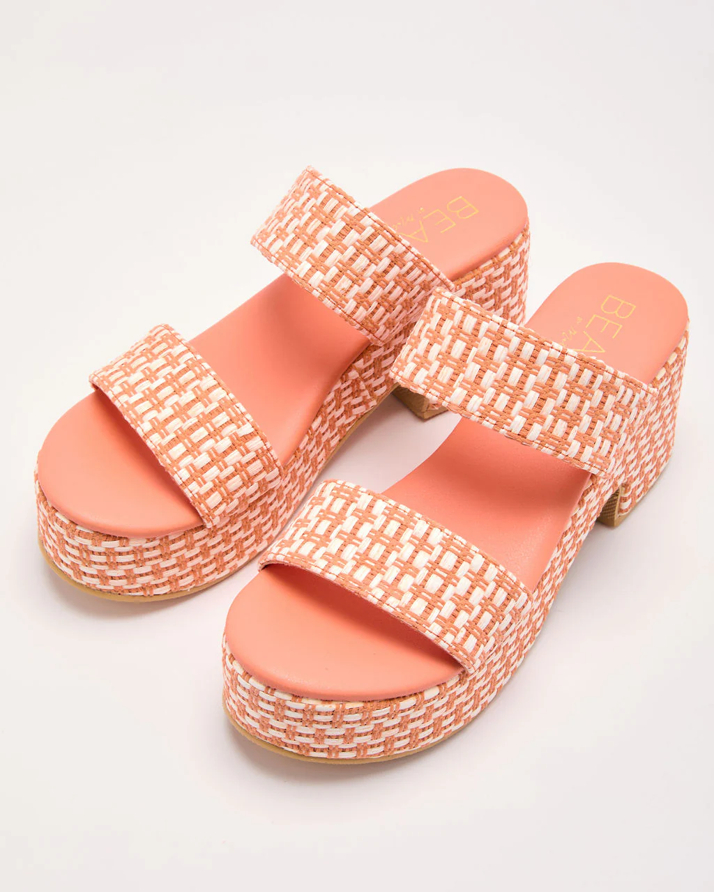Wyona Straw Platform Heel