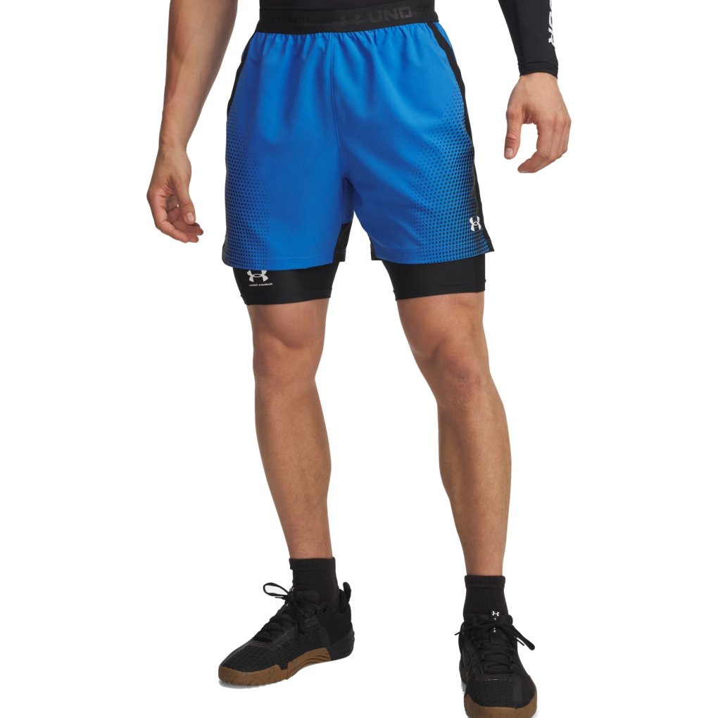 Under Armour UA Vanish Graphic Shorts Men - Blue Atlantis/Black