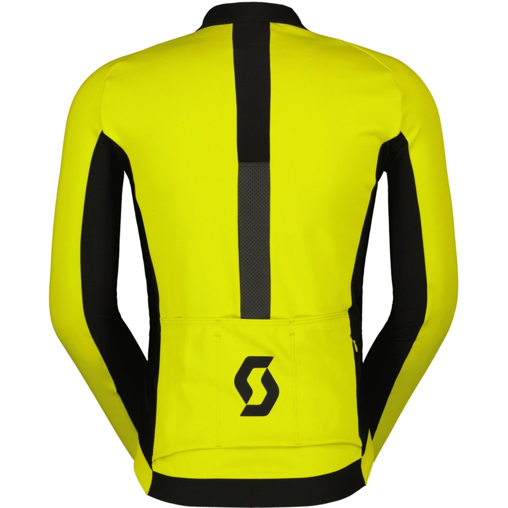SCOTT RC Pro Warm GTX Windstopper Jacket Men - sulphur yellow/black