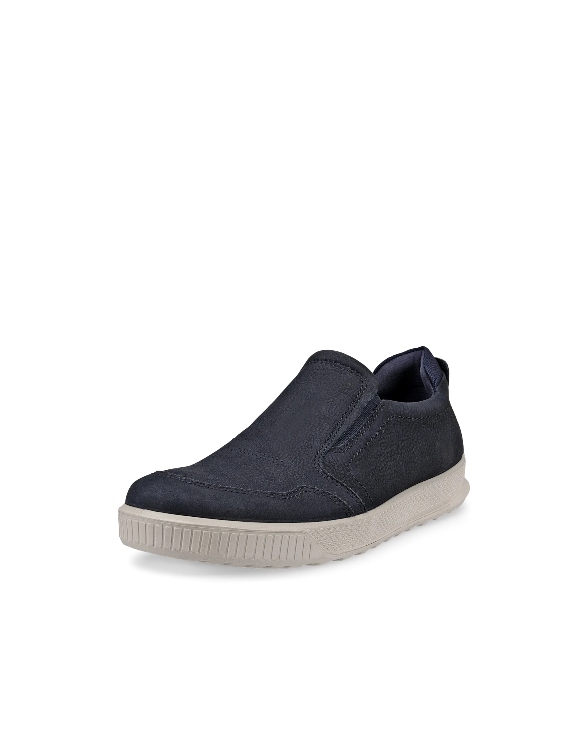ECCO BYWAY Herren Nubuk-Slipper Marineblau