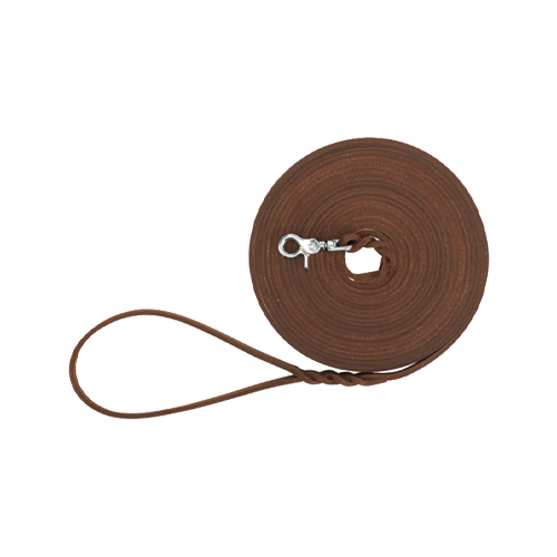 Trixie Rustic Fatleather Tracking Lead - 10 x 8 mm r
