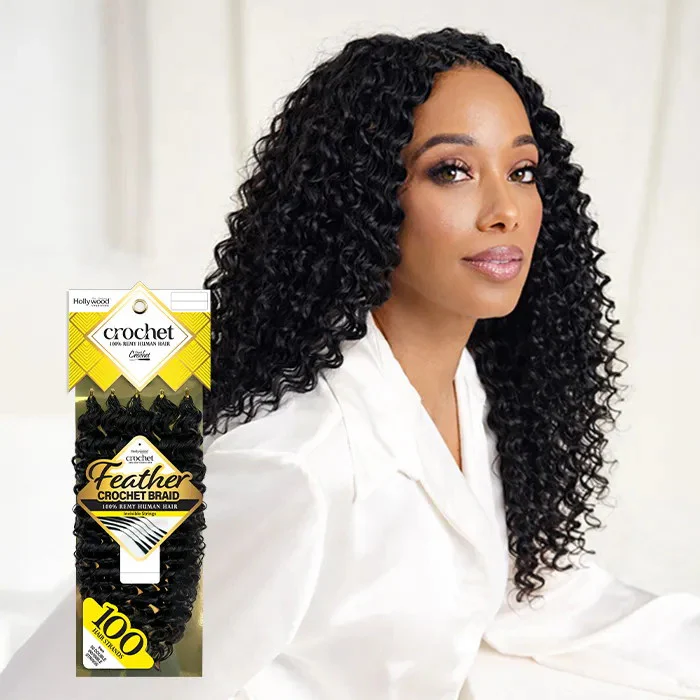 Zury Sis Hollywood Feather Crochet Braid - WATER 12