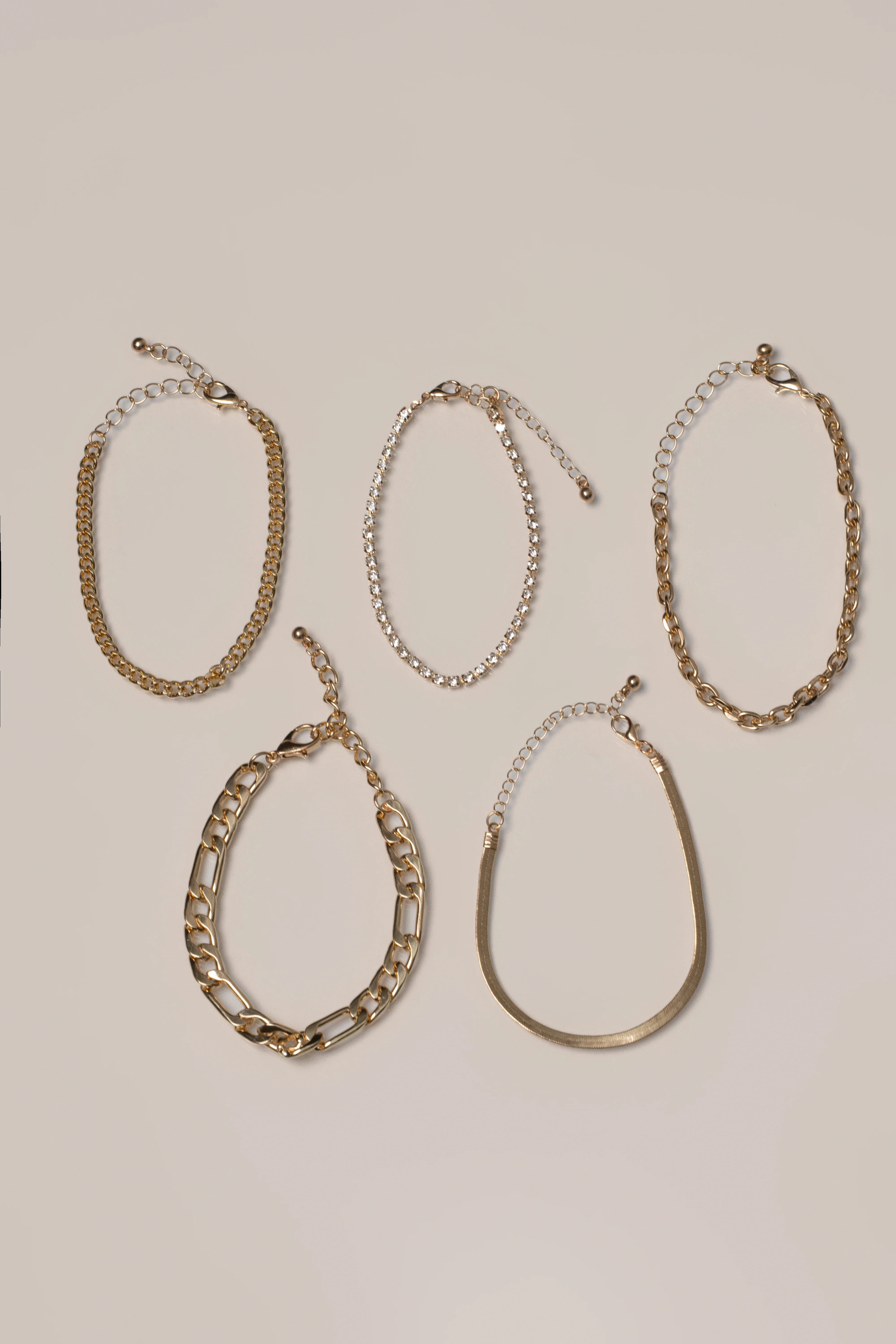 Gold  Sera Bracelet Set