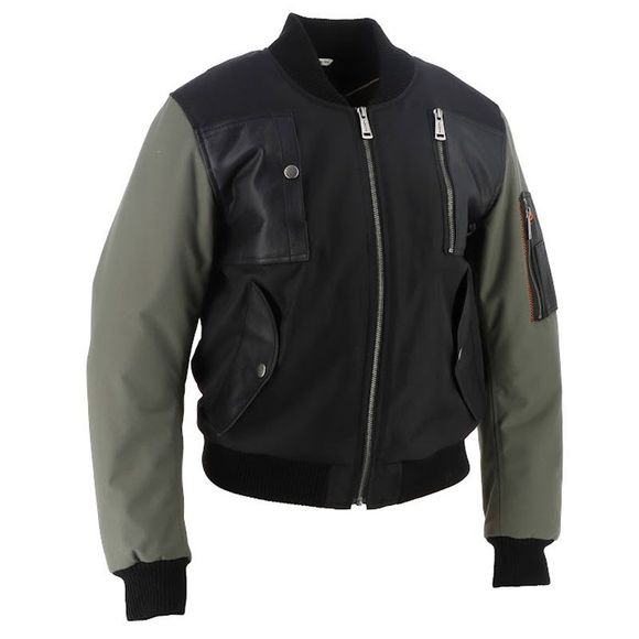 Moto Helstons H -Bomb Women'S Jacket - Black / GreenRef: HS1214