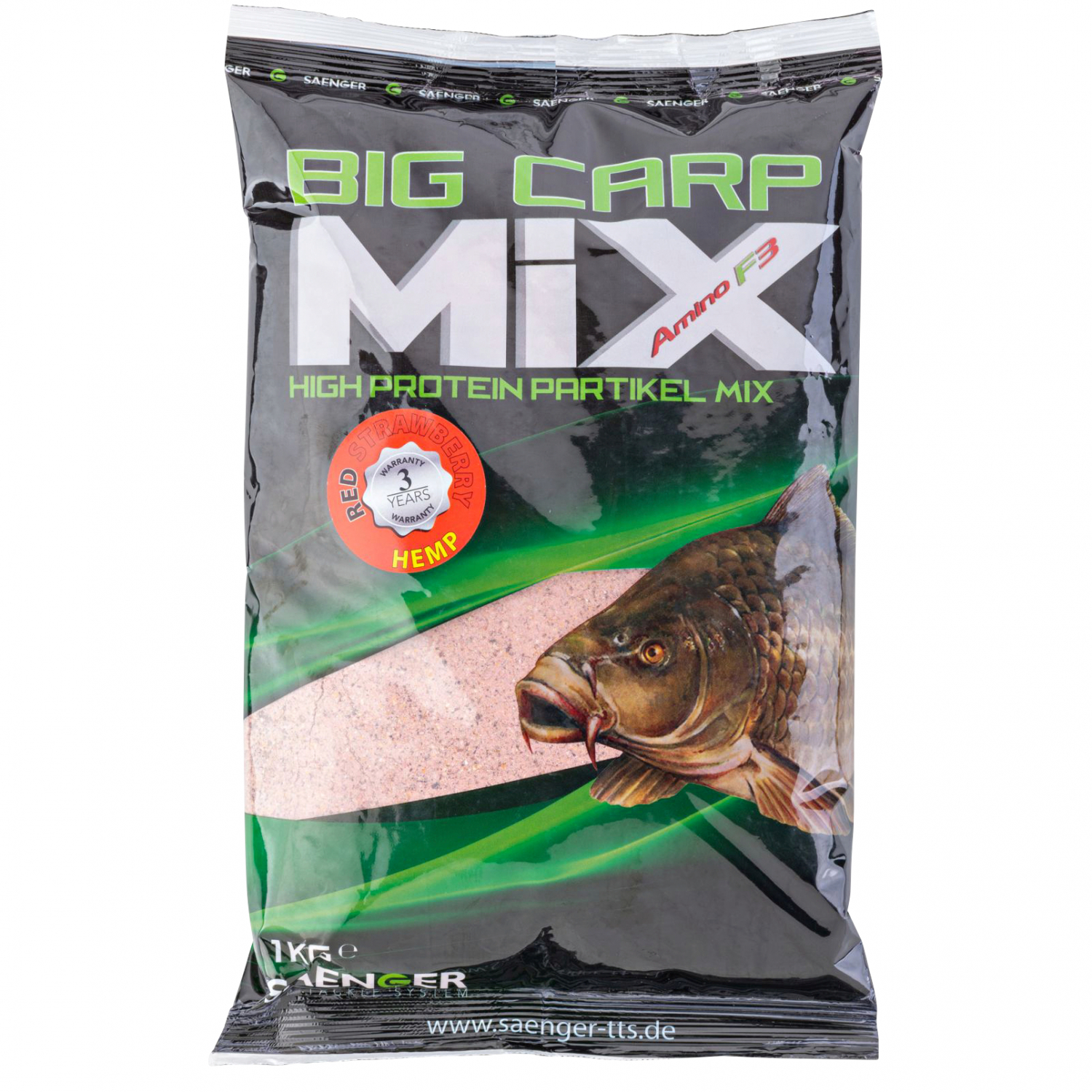 Sänger Amino F3 Big Carp Mix (Red Strawberry Hemp)