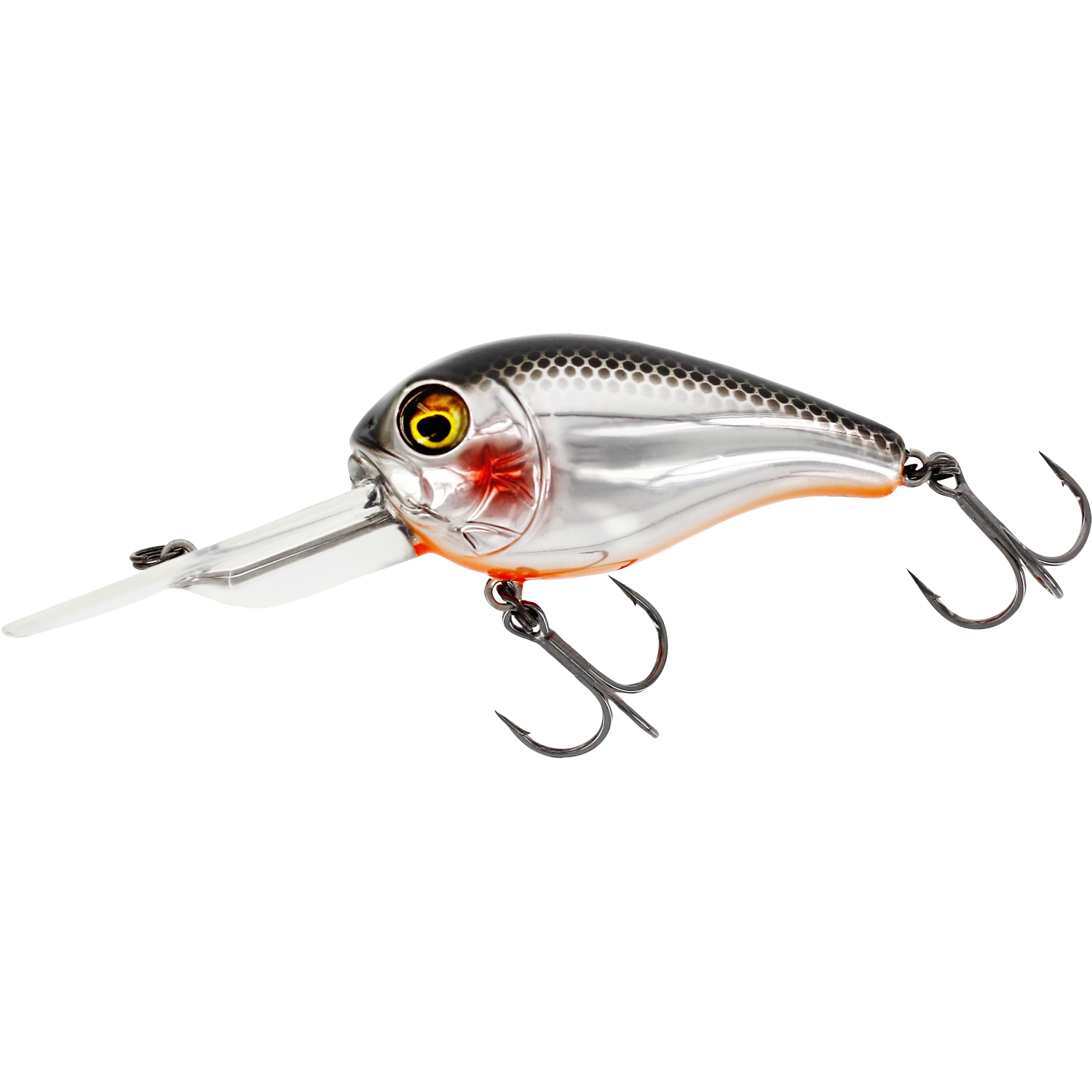 Westin Crankbait Megabite DR (Steel Sardine)
