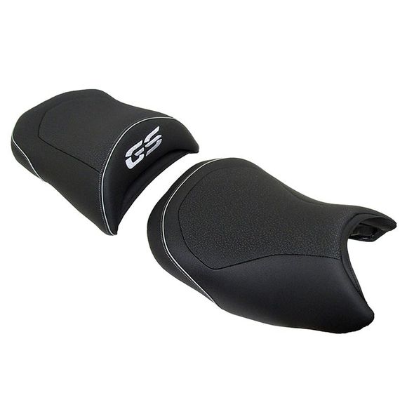 Selle confort Bagster Ready Luxe Noir Liseré argentRef : 5342Z / 5342Z-LISERE ARGENT