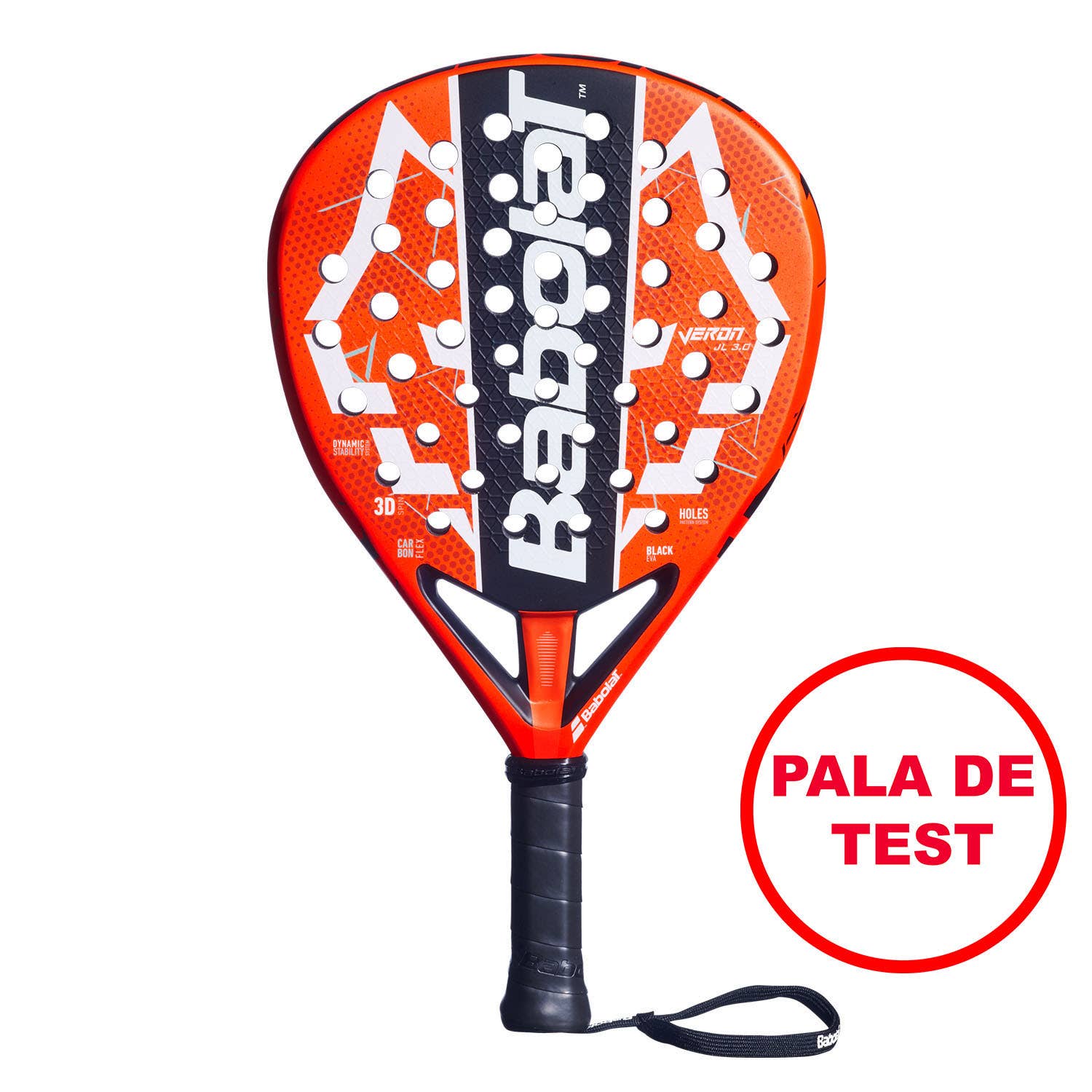 RACKET TEST BABOLAT VERON JUAN LEBRÓN 3.0