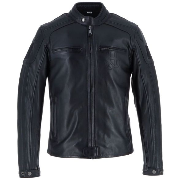 Helstons CLUB MAN Motorcycle Jacket - BlackRef: HS1388