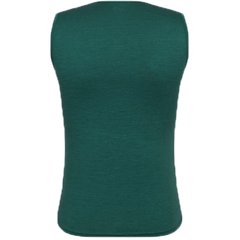 Isadore Merino Sleeveless Baselayer Men - Smoke Pine