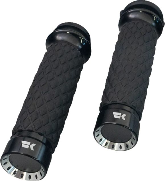 Khrome Werks Custom Contour Turbine Handlebar GripsRef: Krwk00117A / 06303311