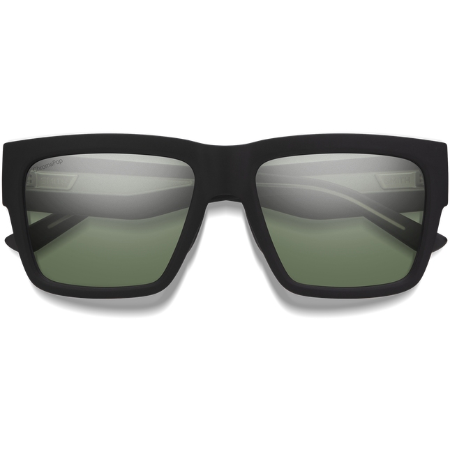 Smith Lineup ChromaPop Glasses - Matte Black - Gray Green