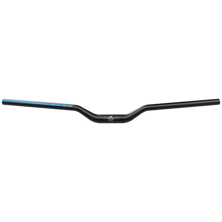 Spank Spoon 35 MTB Handlebar - shotpeen black/blue