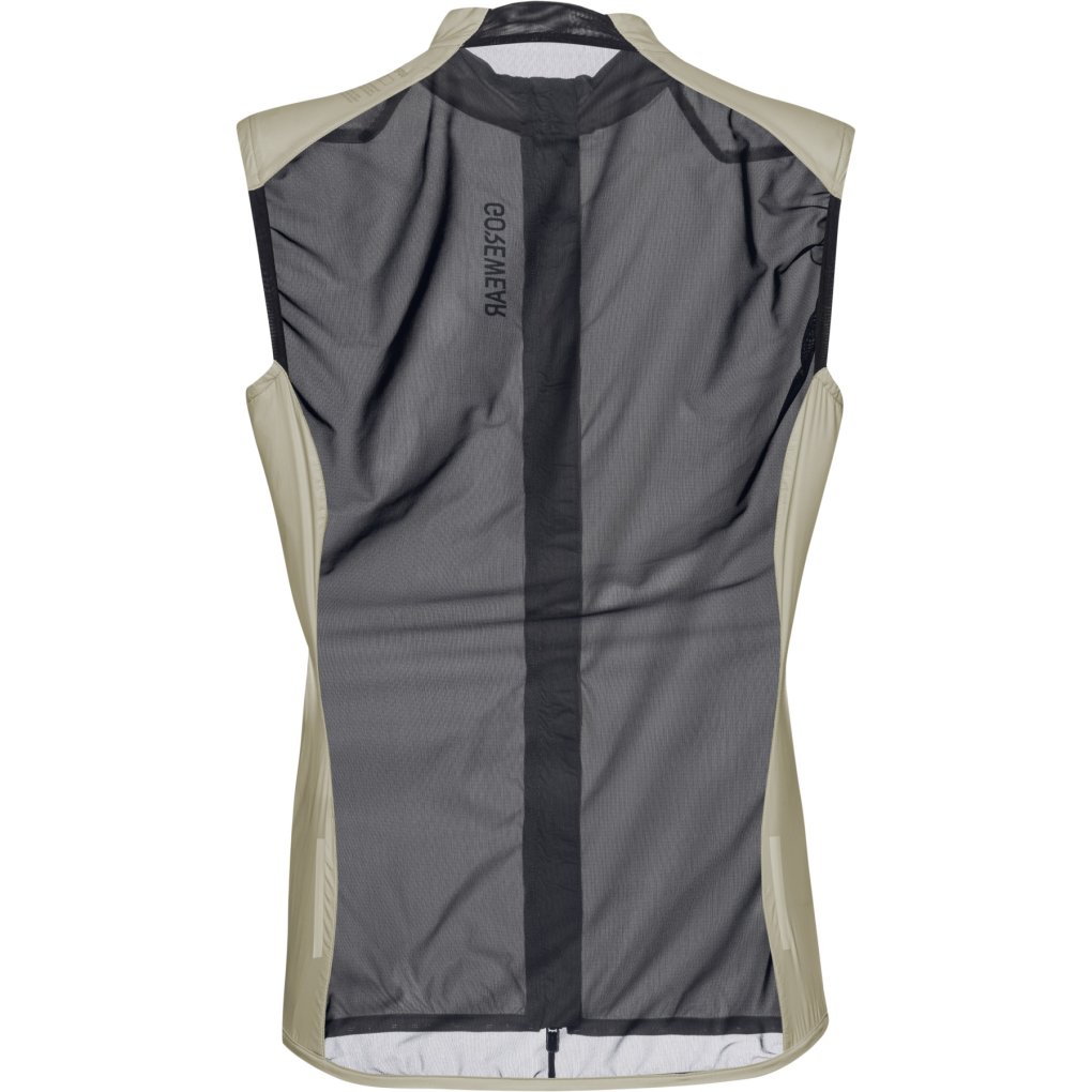 GOREWEAR Distance Windbreaker Vest Women - tech beige BG00