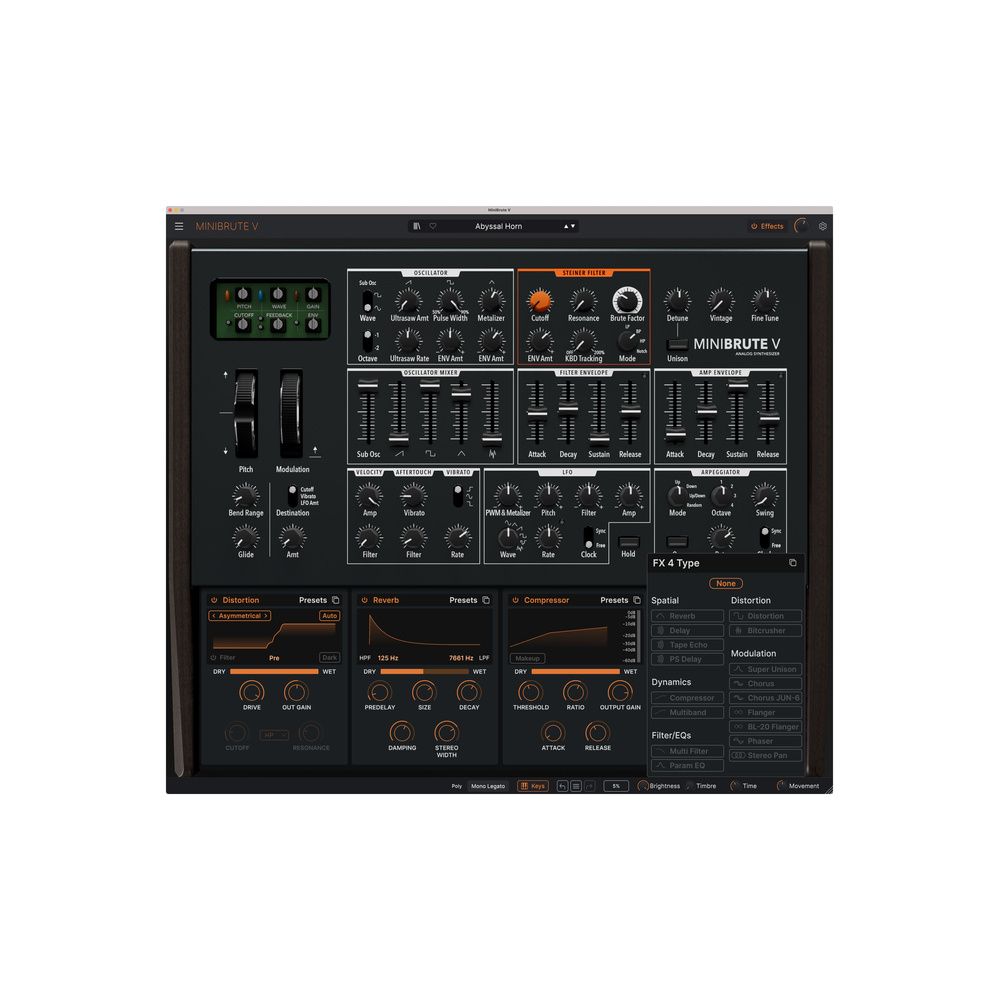 Arturia MiniBrute V – Thomann Ireland