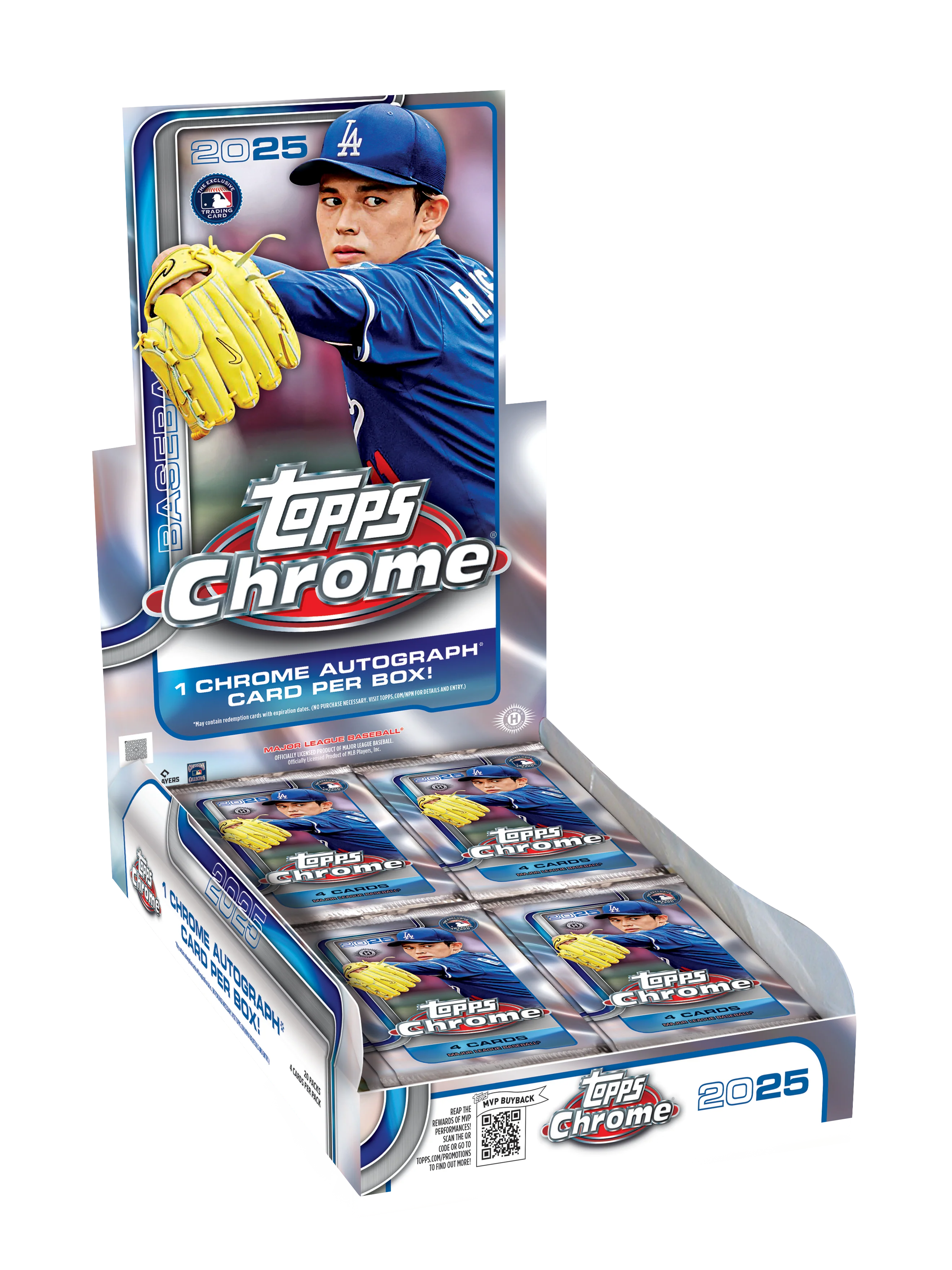 2025 Topps Chrome® Baseball - Hobby Box
