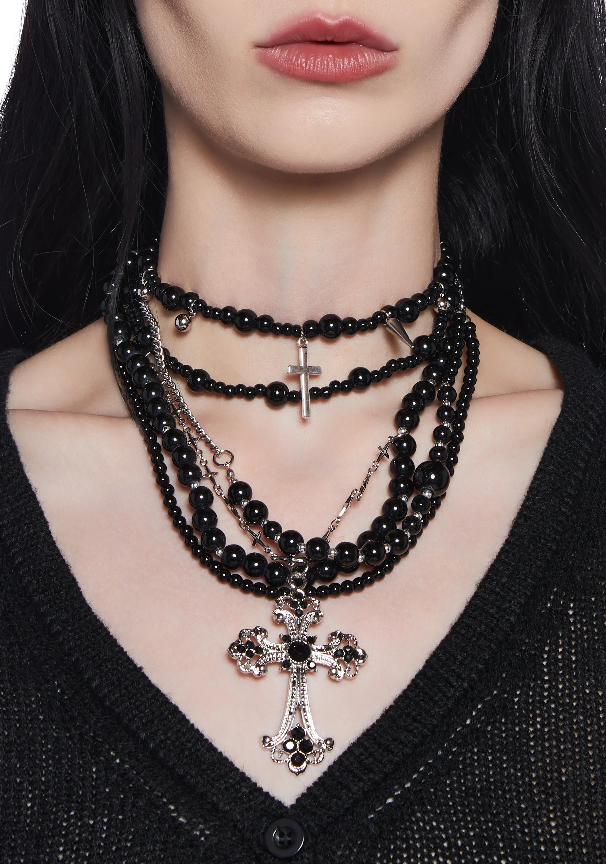 Like A Prayer Layered Necklace