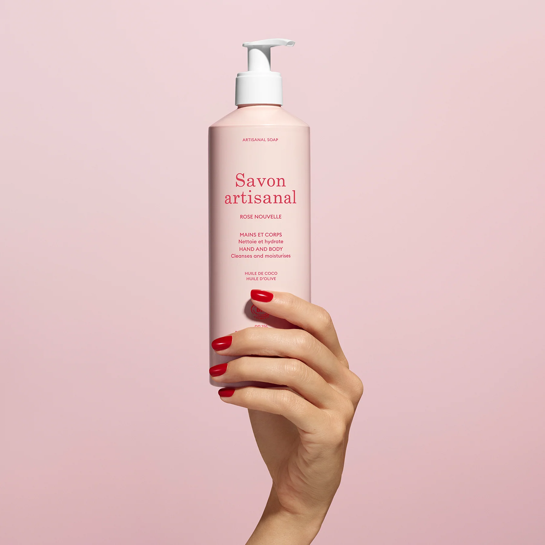 Organic Rose Hand & Body Wash - Cosmos Organic