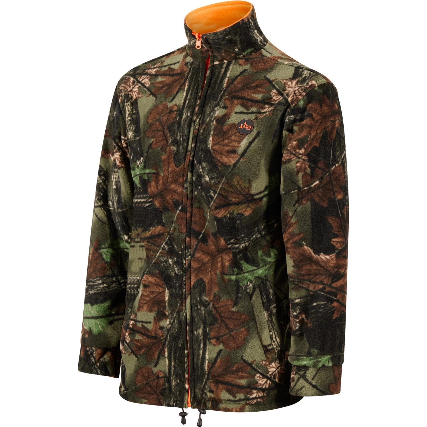il Lago Basic Reversible Fleece Jacket Holk Men (Camouflage)