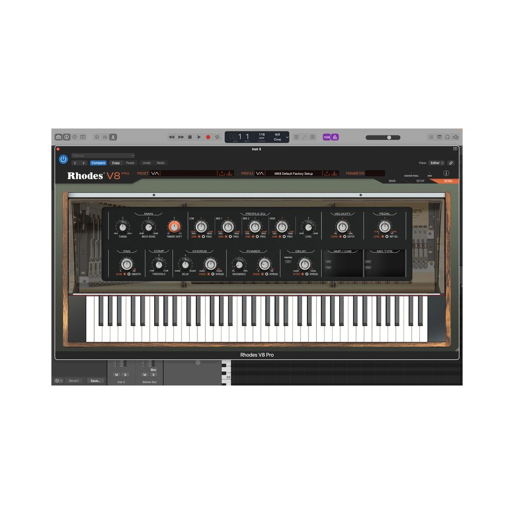 Rhodes V8 Pro – Thomann Ireland