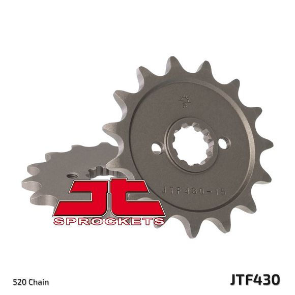 JT. Standard Steel Countershaft Sprocket 430 - 520Ref: JTC01402A / 1077388002