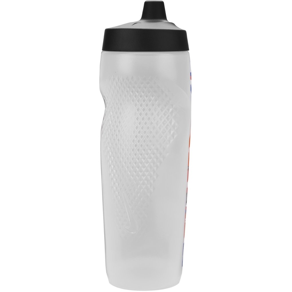 Nike Refuel Bottle 24oz/709ml Graphic - clear/black/lt crimson/safety orange/white 918