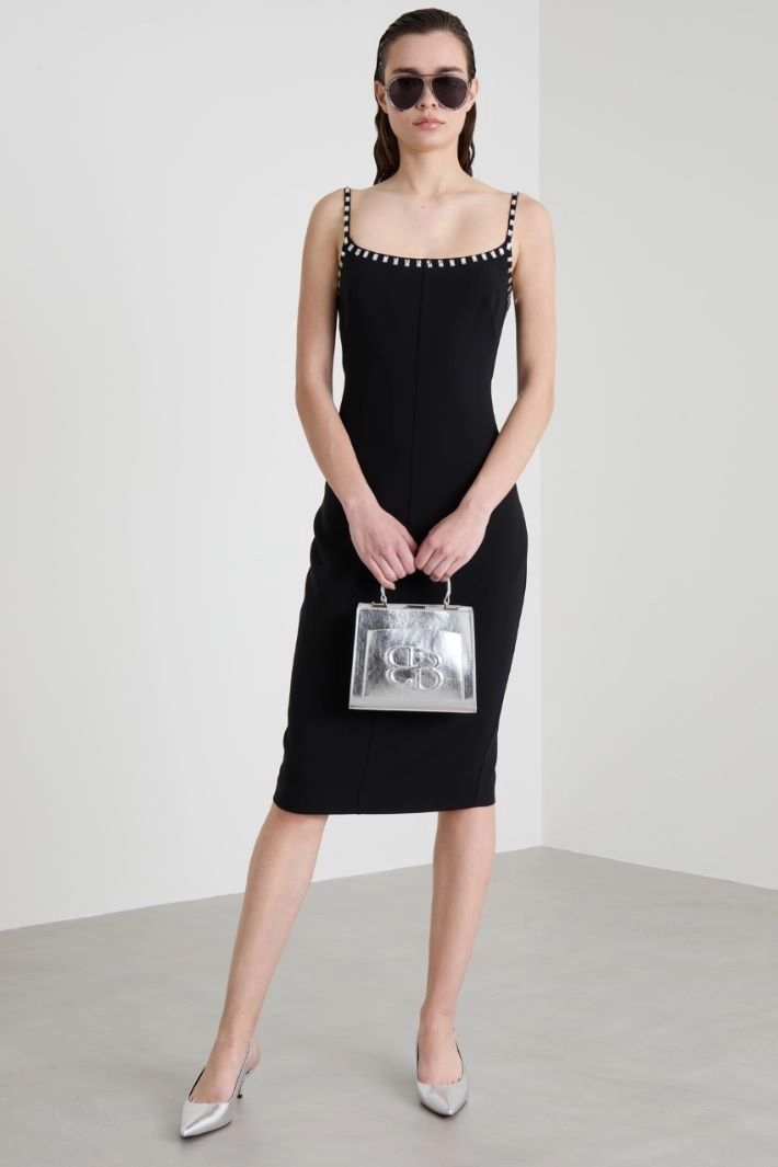 Cady cocktail dress - BLACK