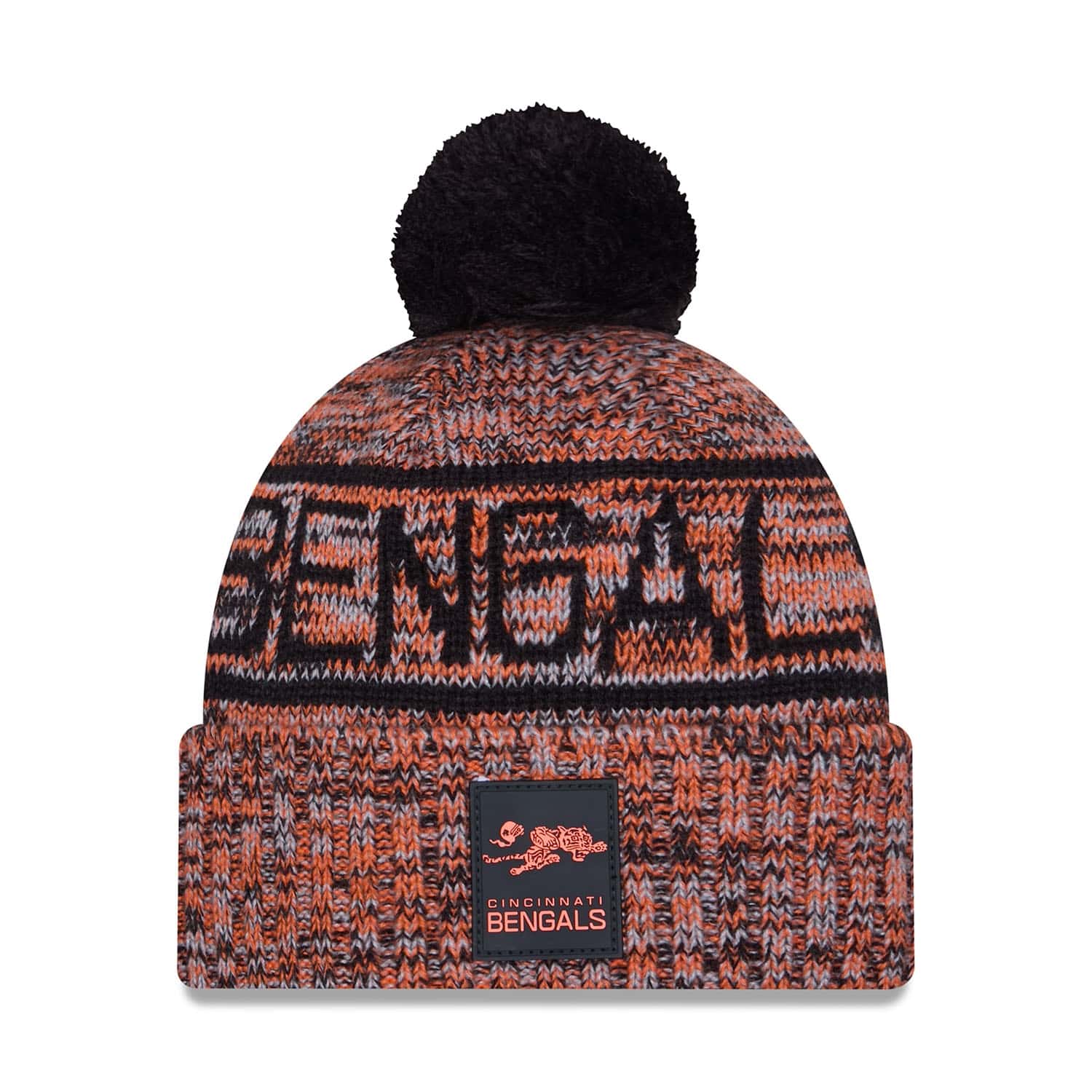 Cincinnati Bengals Throwback 2025 NFL Sideline Sport Knit Hat