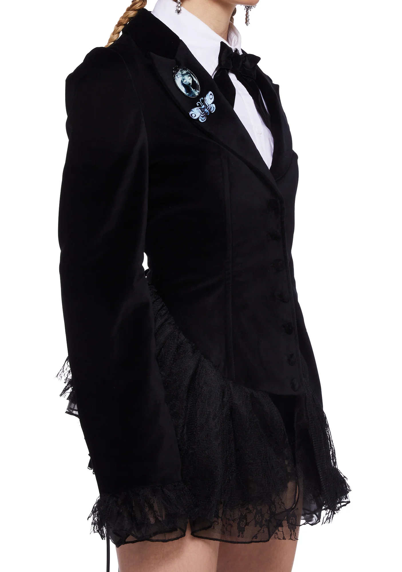 Spiritual Daze Velveteen Blazer