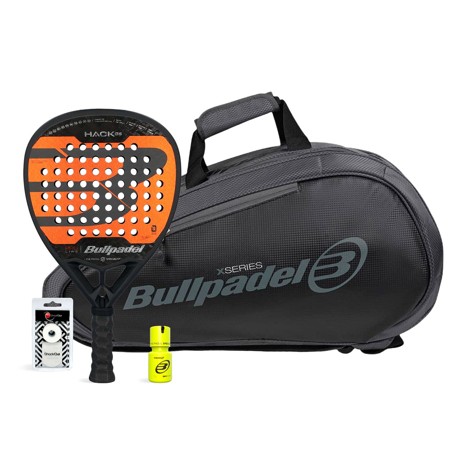 PACK BULLPADEL HACK 03 24 AVANT 2 DRY GRIP PADELBAG