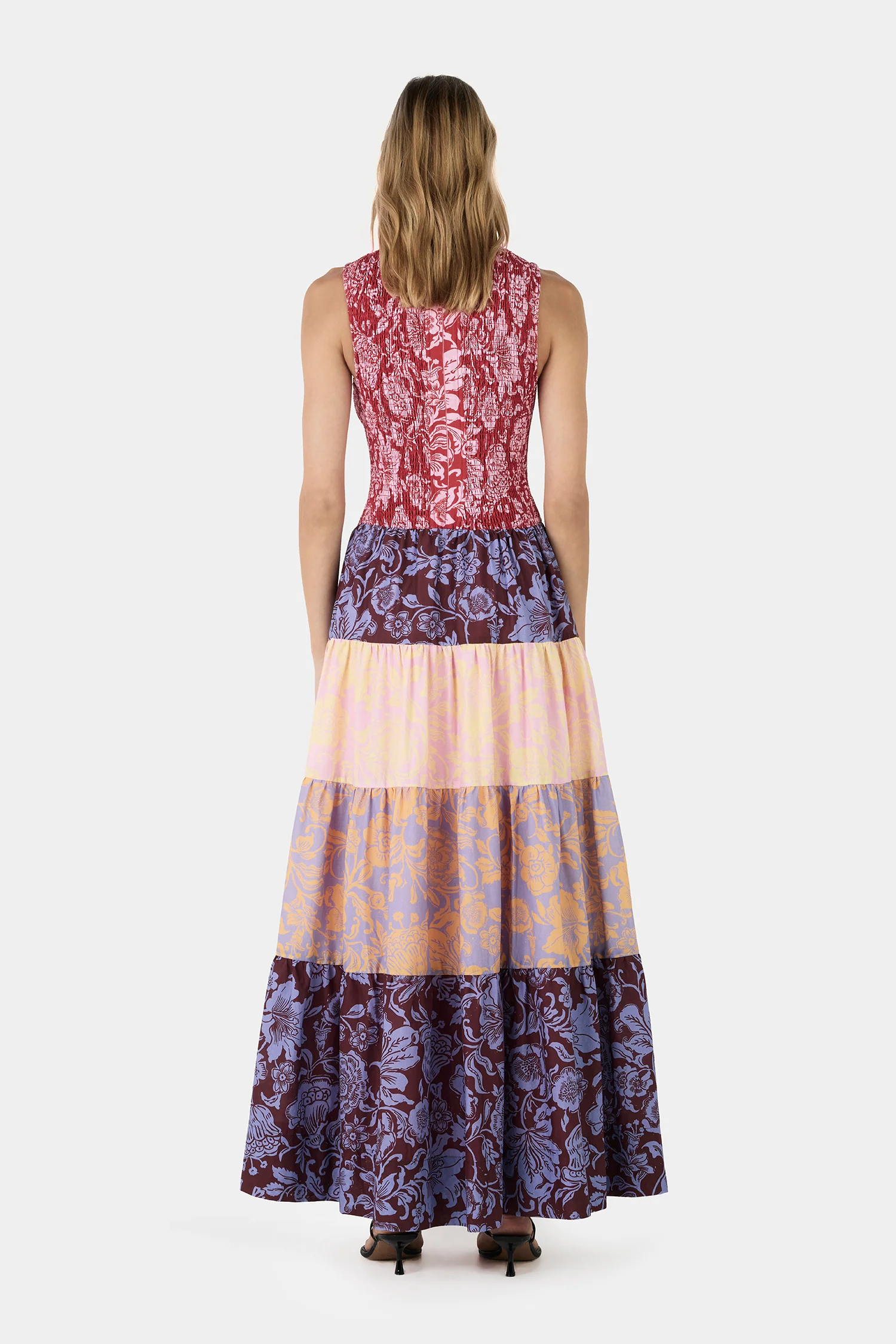 Elara Maxi Dress Baja Bloom