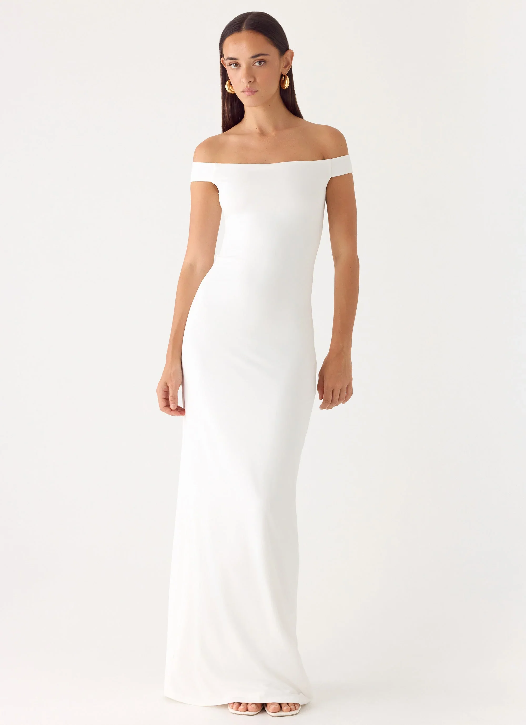 New Intentions Maxi Dress - White