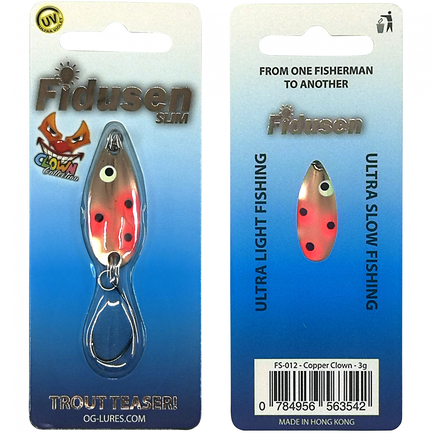 Westin Micro Bait Fidusen Slim (Copper Clown)