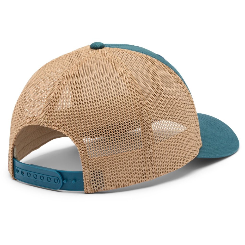 Columbia Mesh Snapback Cap - Everblue/PNW Bear