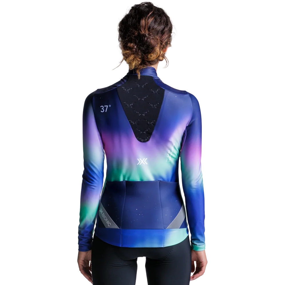 X-Bionic Corefusion Ride Longsleeve Jersey Women - aurora polychrome