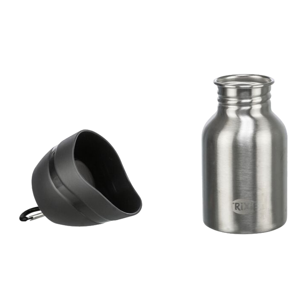 Trixie Bottle with Integrated Drinking Bowl - 300 ml