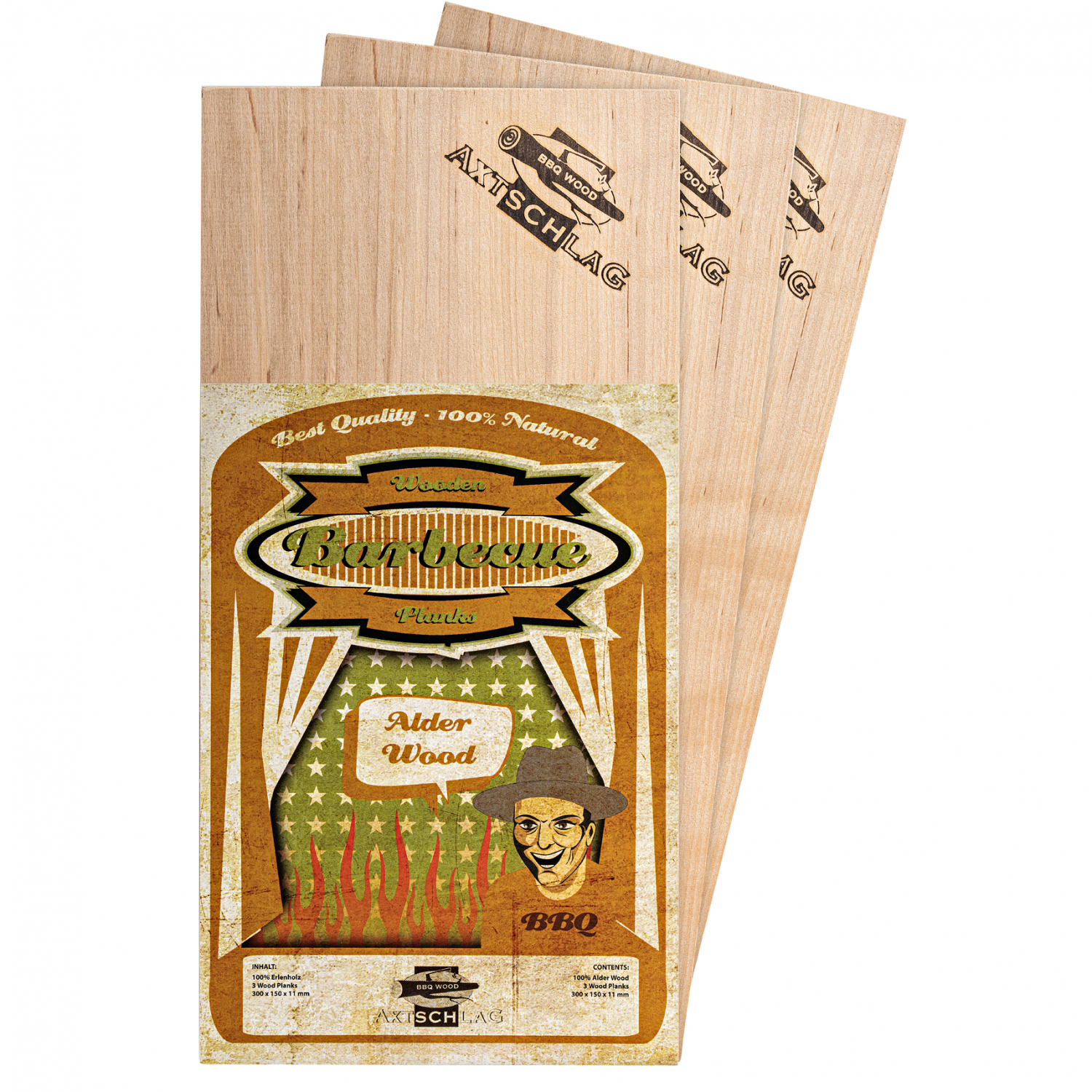 Axtschlag Alder grill boards